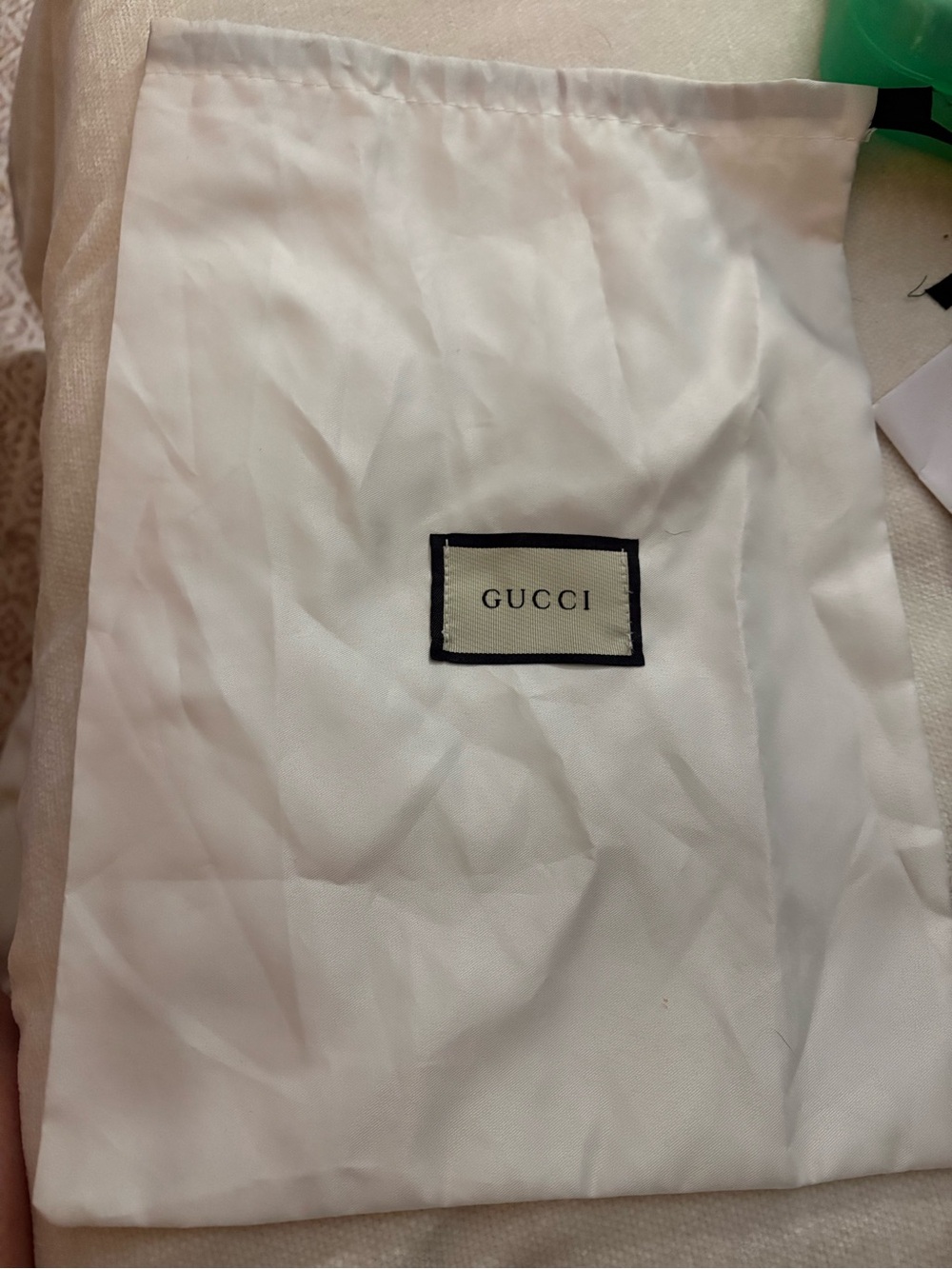 Gucci dustbag